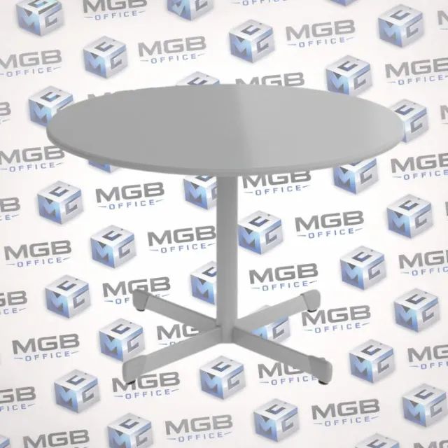 Mesa de Reunião Redonda - 0,74x1,20cm - (CINZA ou PRETO) SUPER PROMOÇÃO! - Foto 2