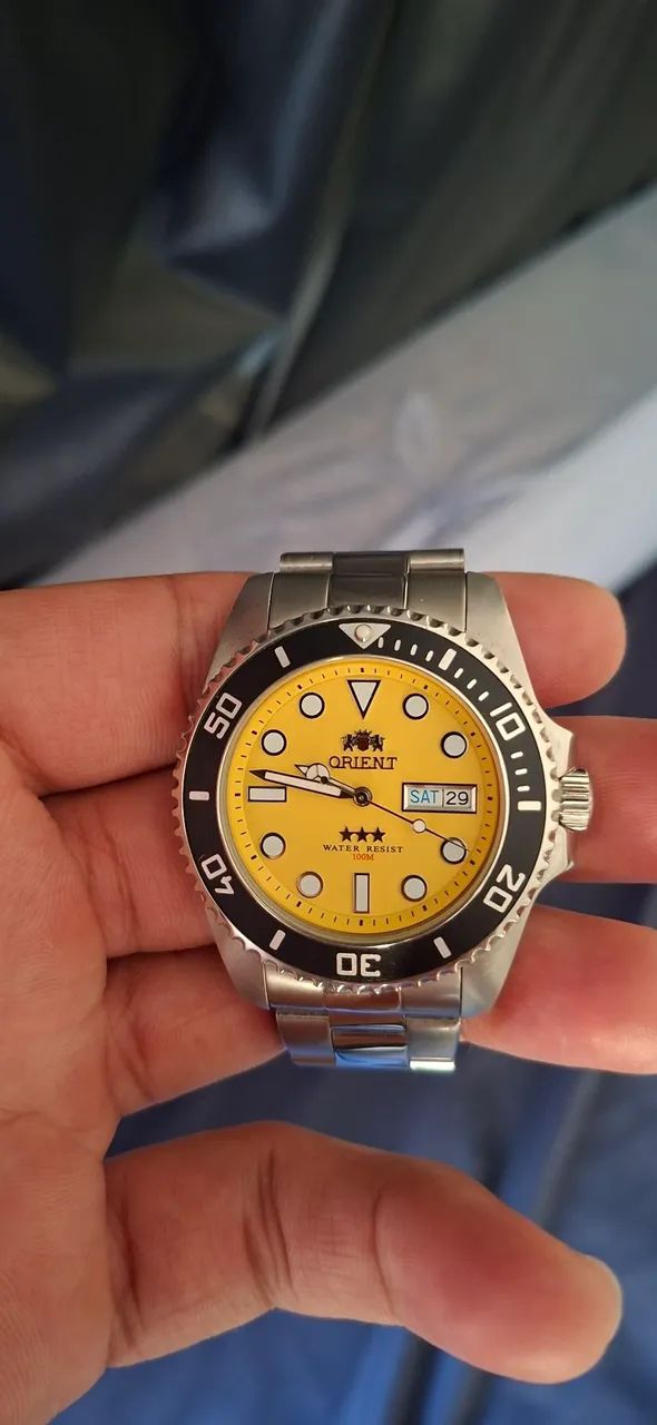 Relógio orient original vendo olx pay mais entrega para todo Brasil faço envio  - Foto 4