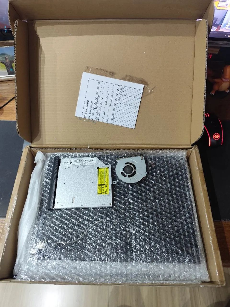 Lote de Peças / Carcaça Notebook Lenovo (Com Tela, Teclado e Cooler) - Foto 3