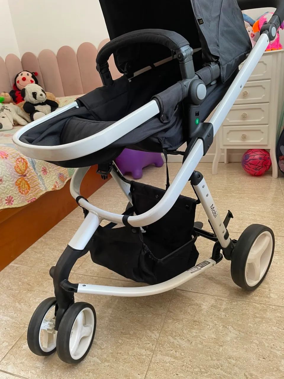 Carrinho + bebê conforto com base Mobi Safety 1st - Foto 5