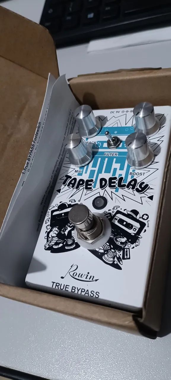 Pedal Delay - Rowin Tape Delay - Foto 3