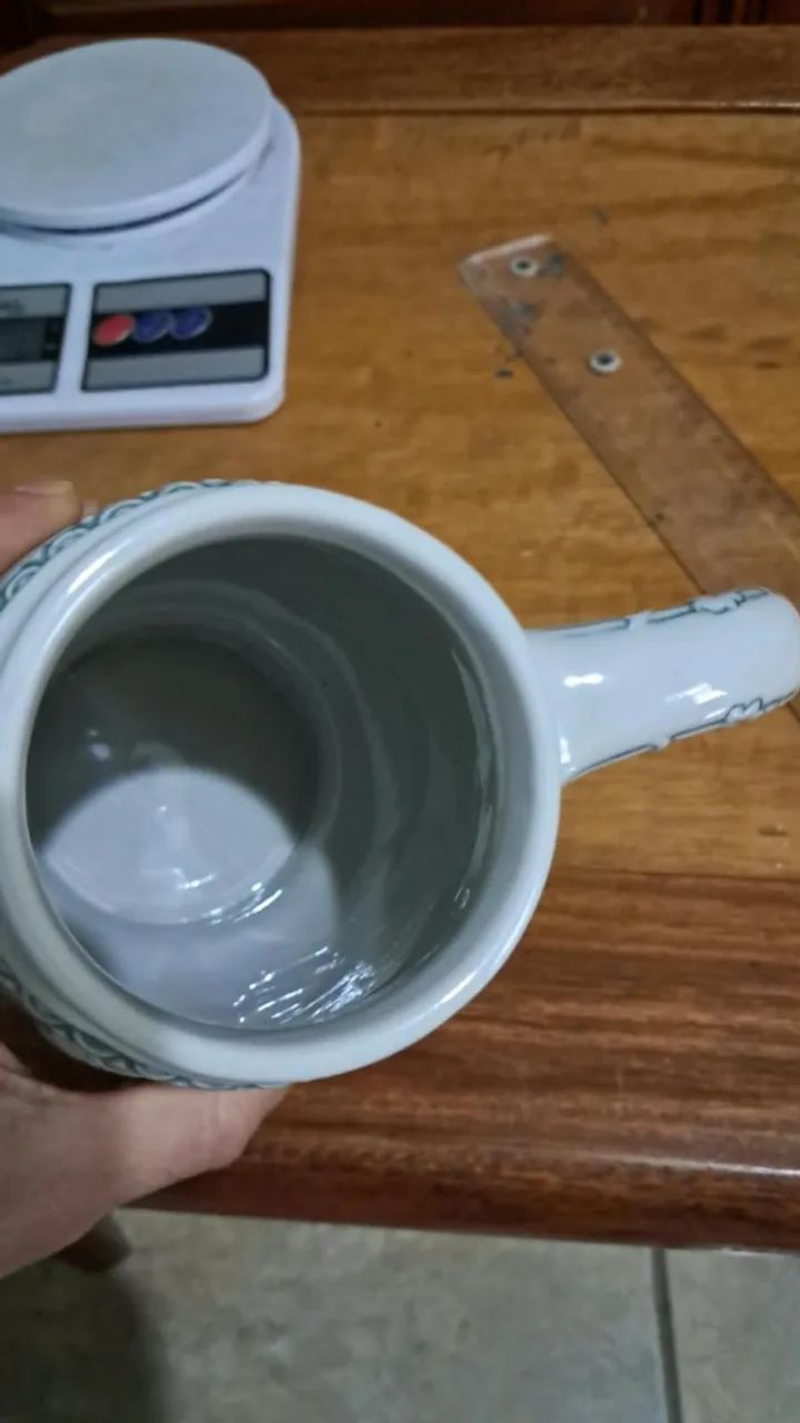 Caneca antiga de cerâmica - Foto 4