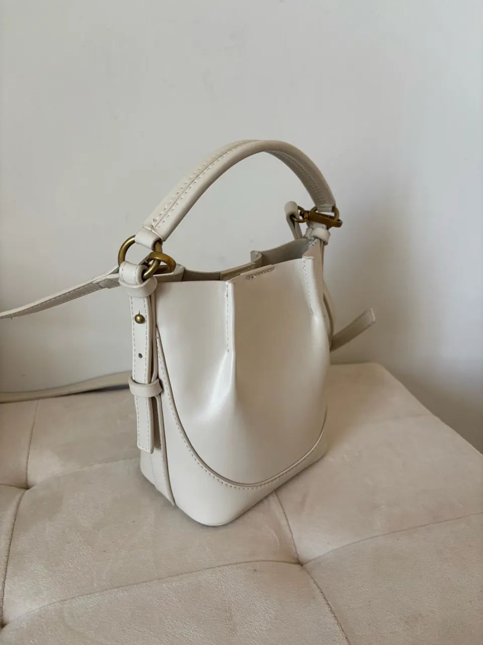 Bolsa ZARA off white  - Foto 4