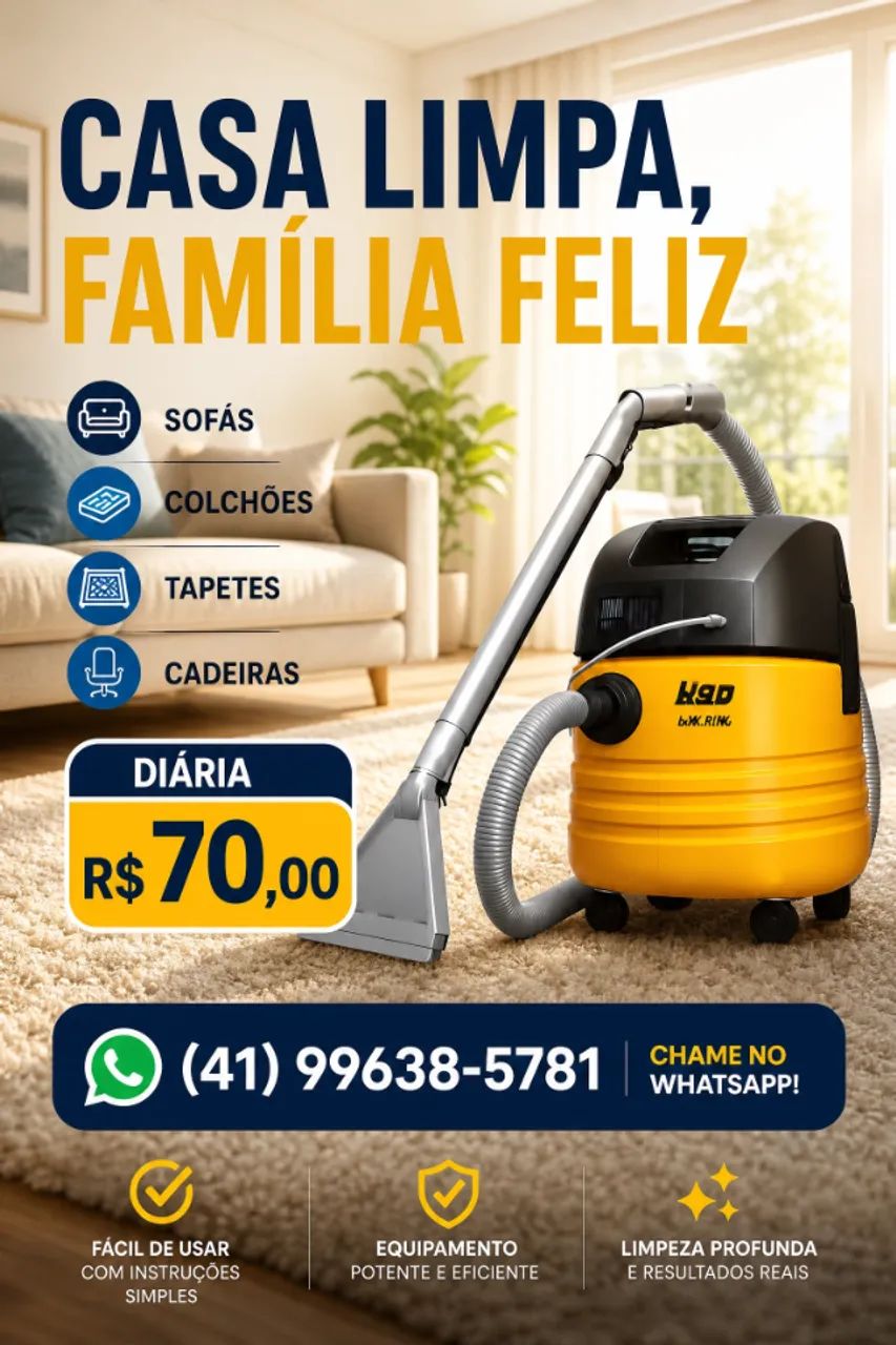 Aluguel Extratora para Higienização