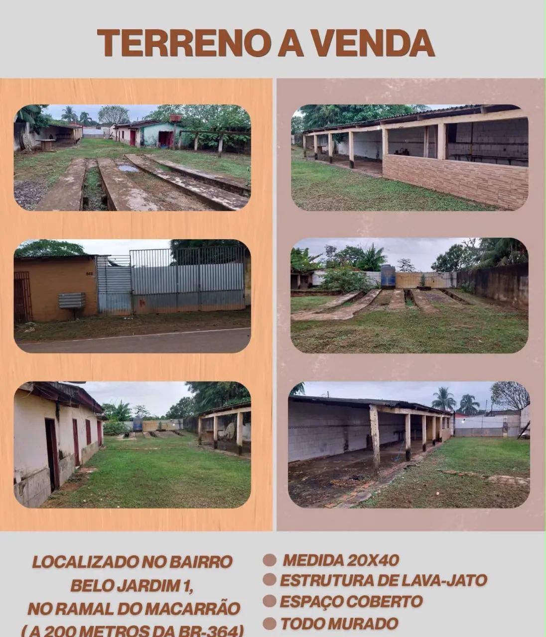 Terreno no Belo Jardim 
