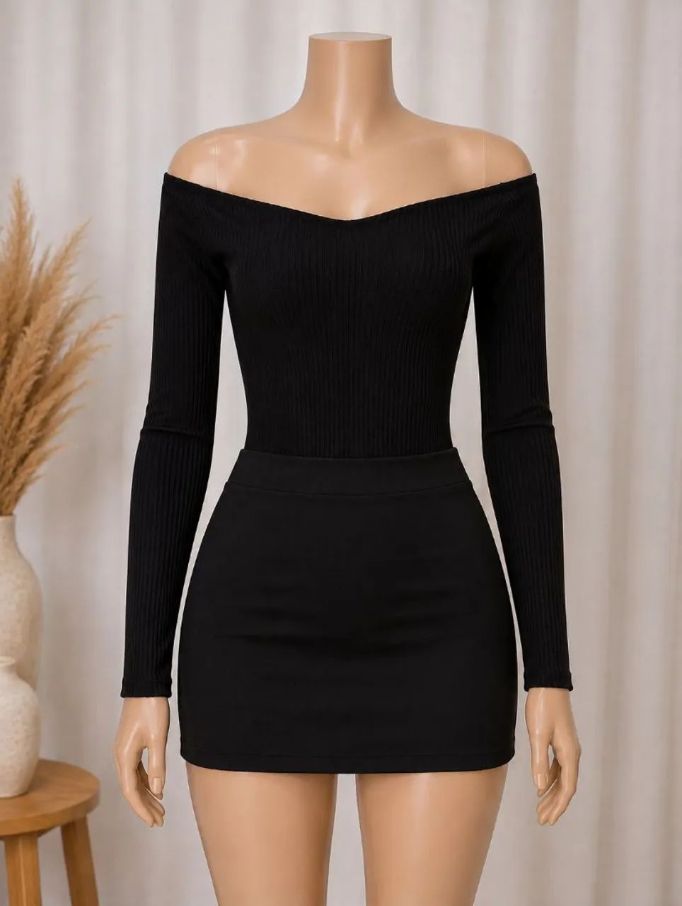 Conjunto feminino preto 