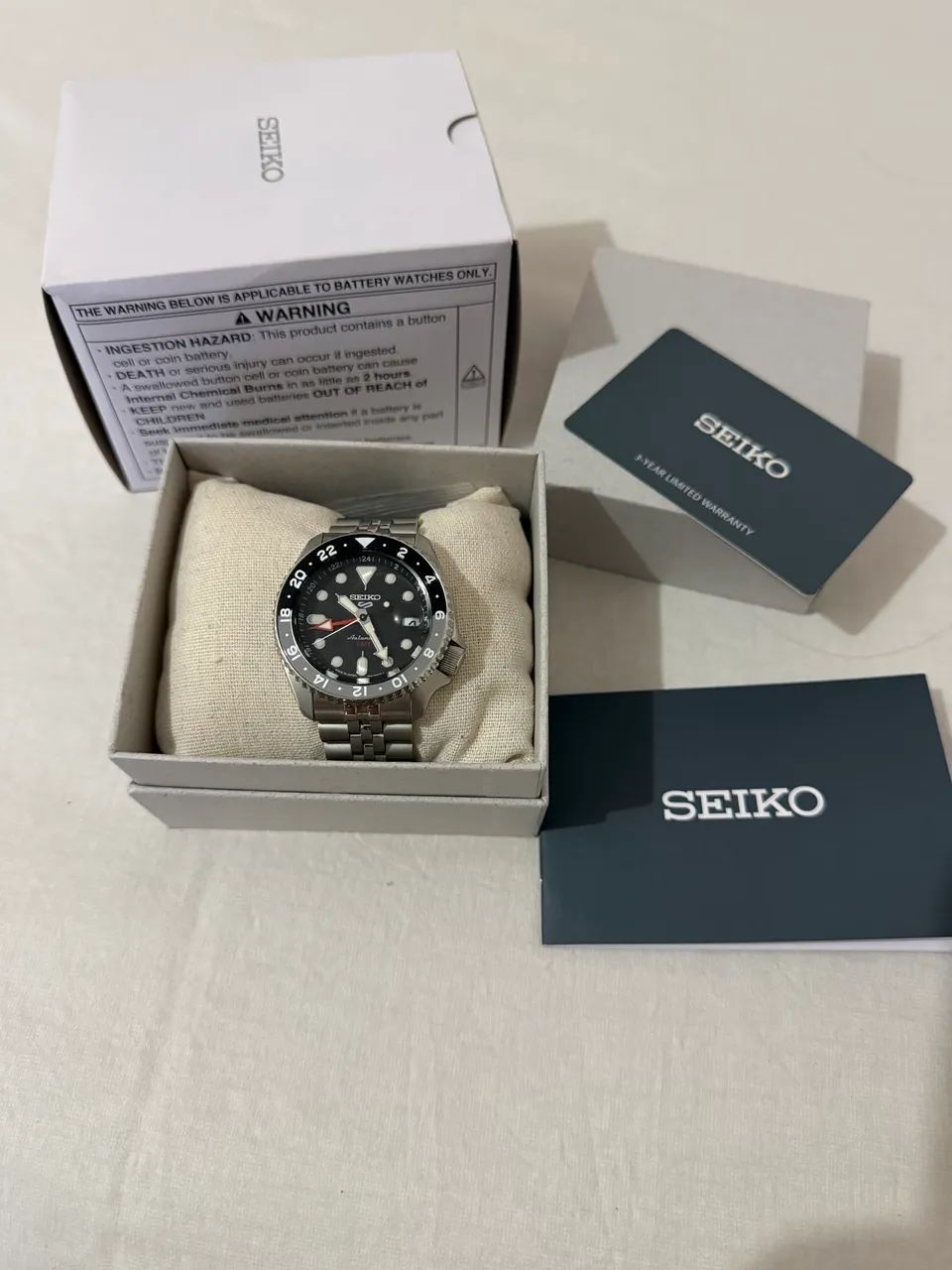 Relógio Seiko Bruce Wayne - Foto 2