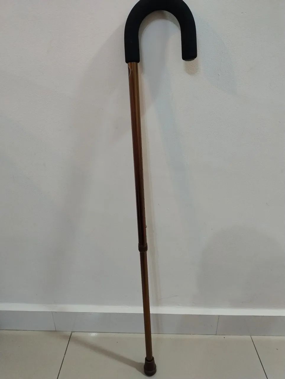 Bengala de pescoço curvo Bronze 
