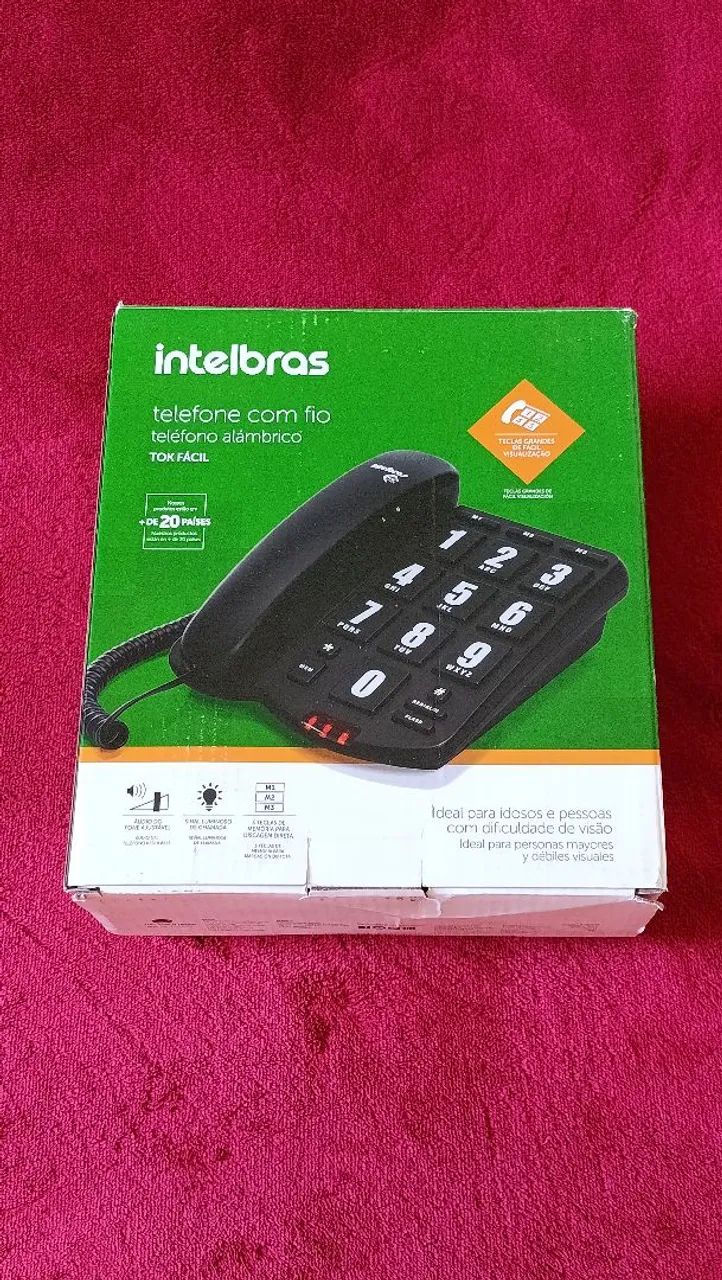 Telefone com fio Intelbras Tok Fácil