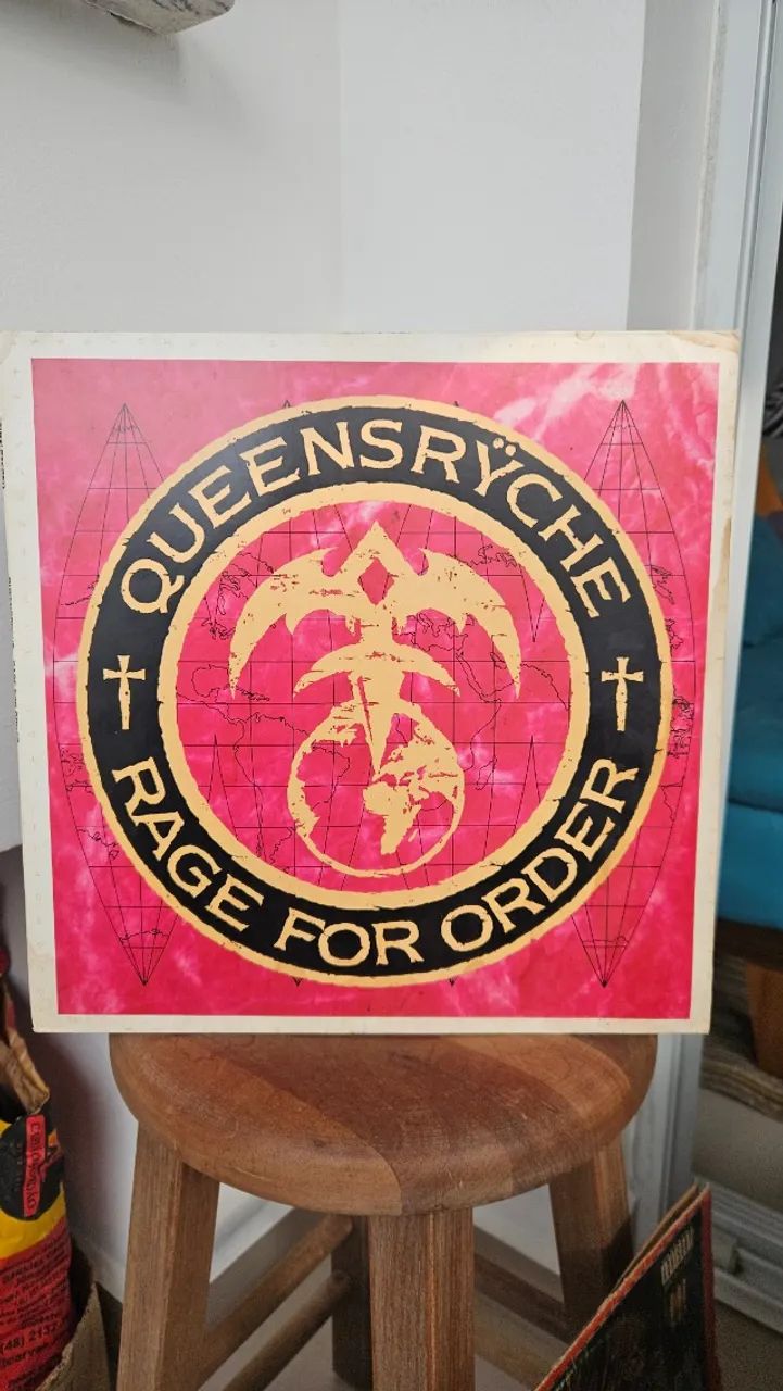 Vinil Lp Queensryche Rage For Order + Encarte