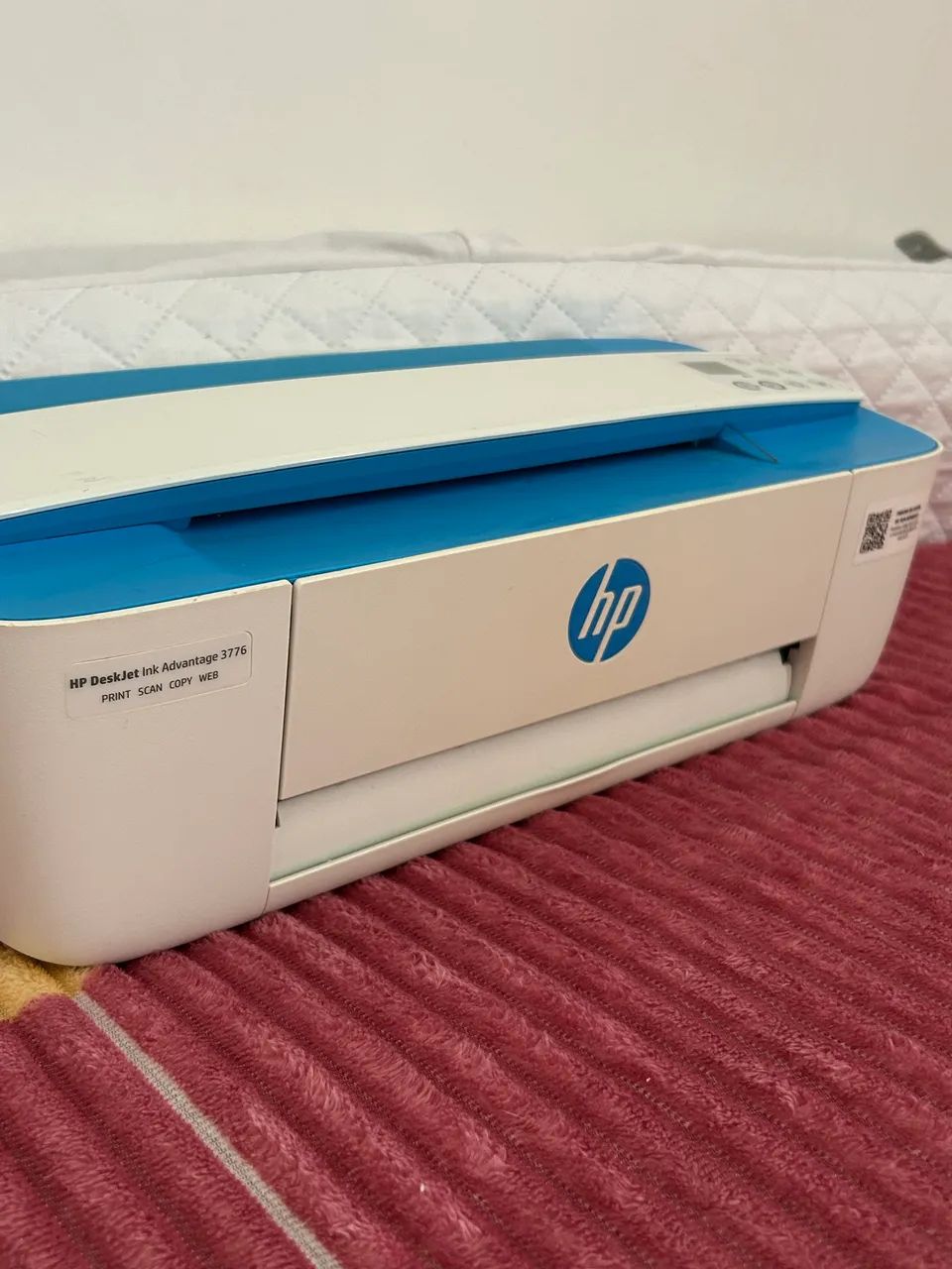     Impressora HP DeskJet Ink Advantage 3776 Multifuncional - seminova