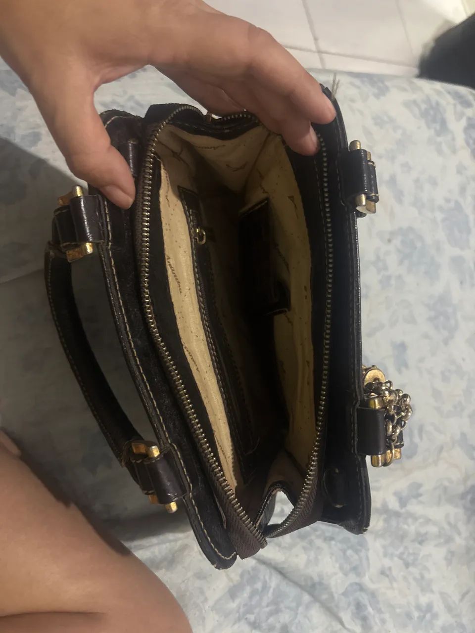 Bolsa em couro Anandra Jéssica   - Foto 3