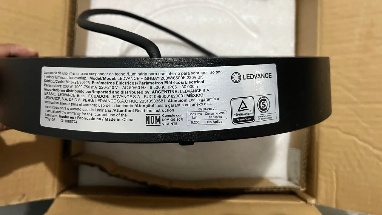 Luminária Led Ledvance 200W 220-240V - Foto 5