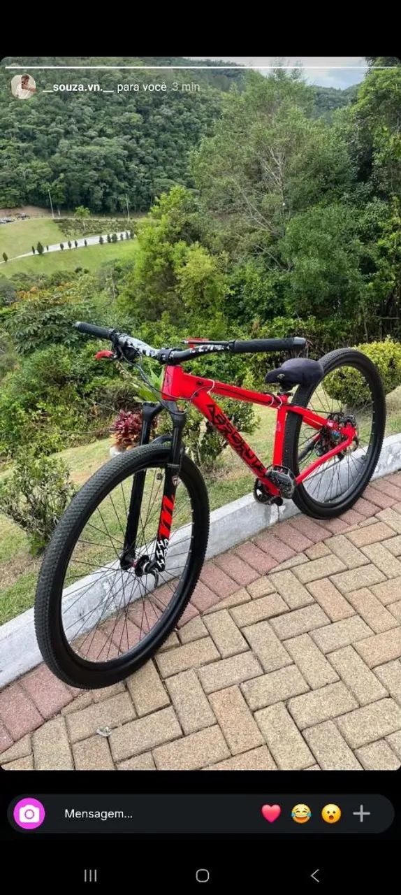 Bicicleta absolute nero 5 com magura e manitu e la mafia