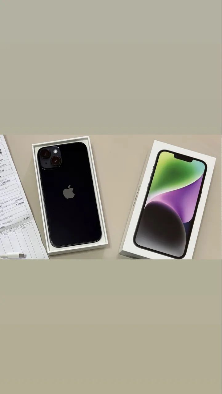 Smartphone Apple iPhone 14 256GB Midnight  - Foto 2