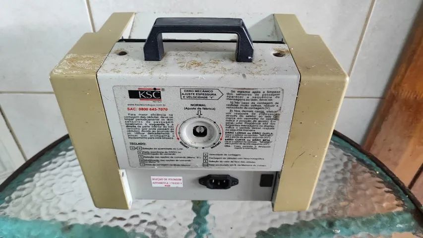 OPORTUNIDADE IMPERDÍVEL - LOTE COM 4 MÁQUINAS CONTADORAS DE CÉDULAS - Foto 4