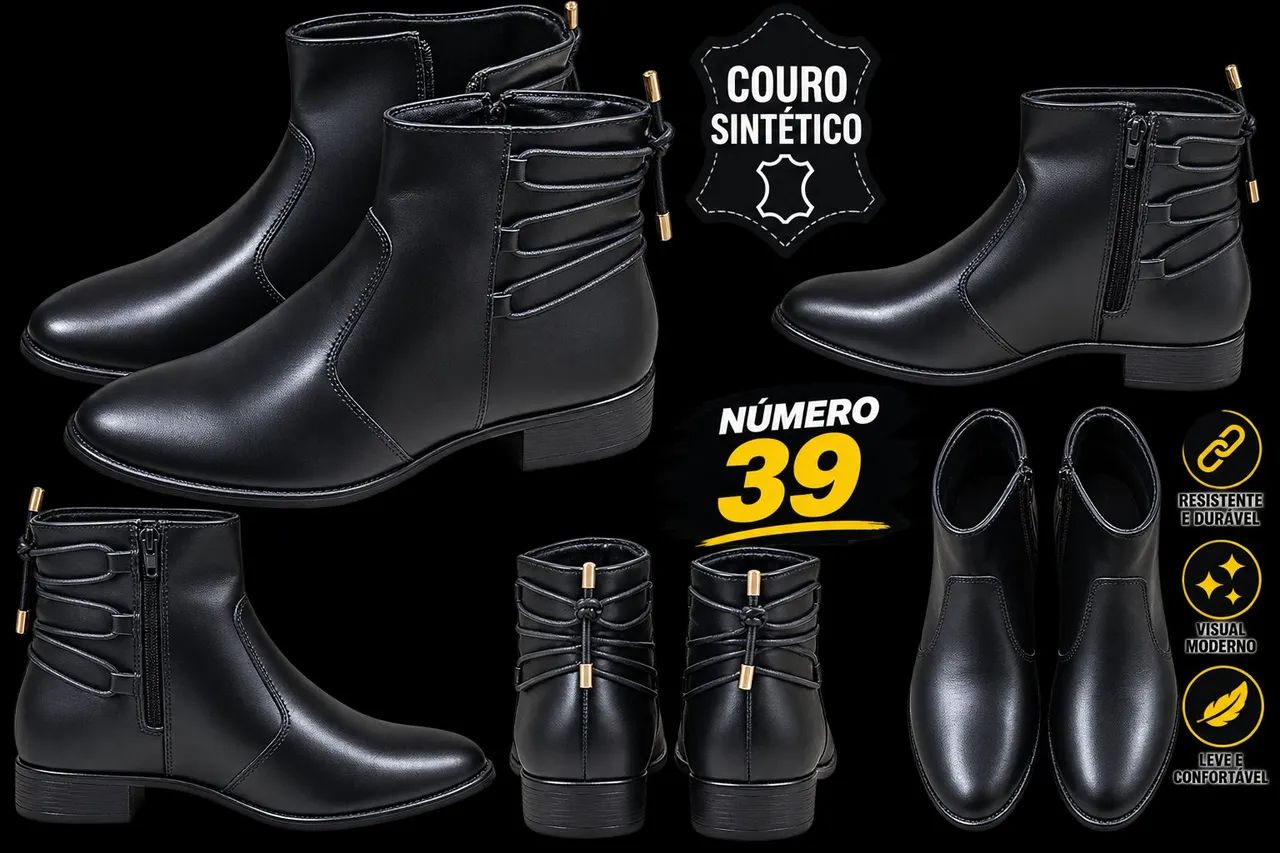 Bota feminina número 39 nova
