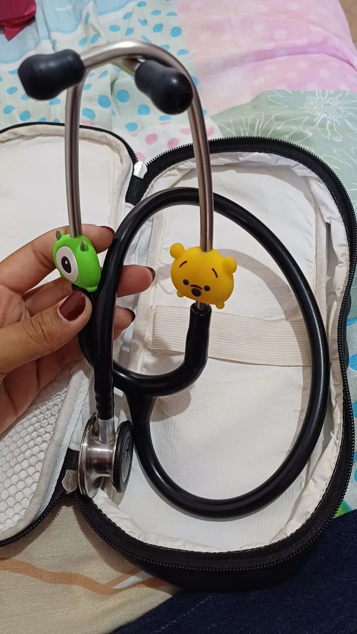Estetoscópio Littmann Classic 3 Preto - Foto 3