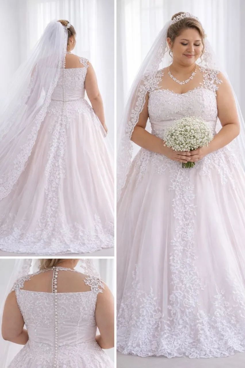 Vestido noiva tamanho 52
