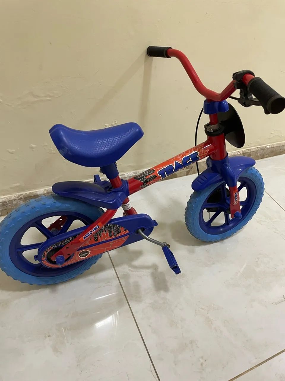 Bicicleta bike infantil aro 12 com rodinhas 