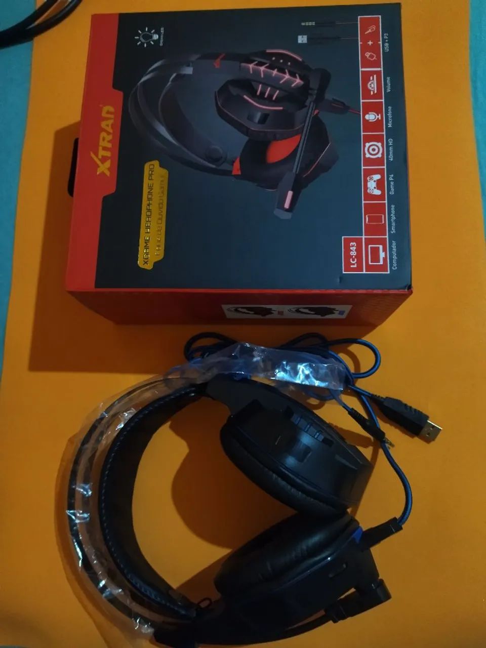Headset Gamer XTRAD LC-843
