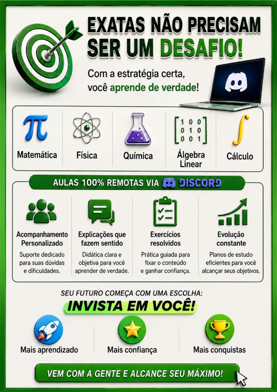 Professor de Exatas | Aulas Online - Foto 3