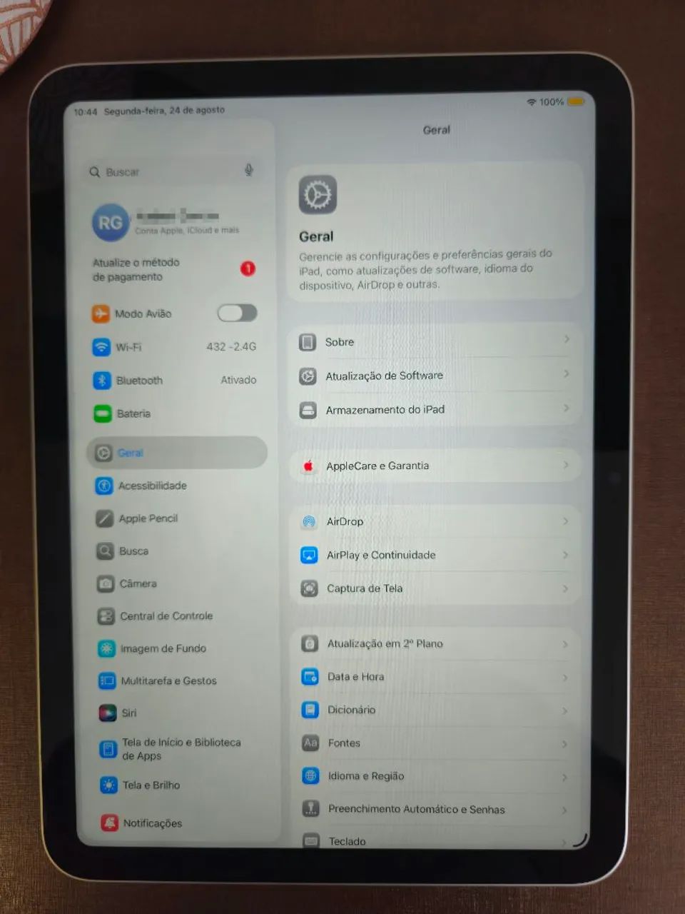 iPad 10 Prata  - Foto 2
