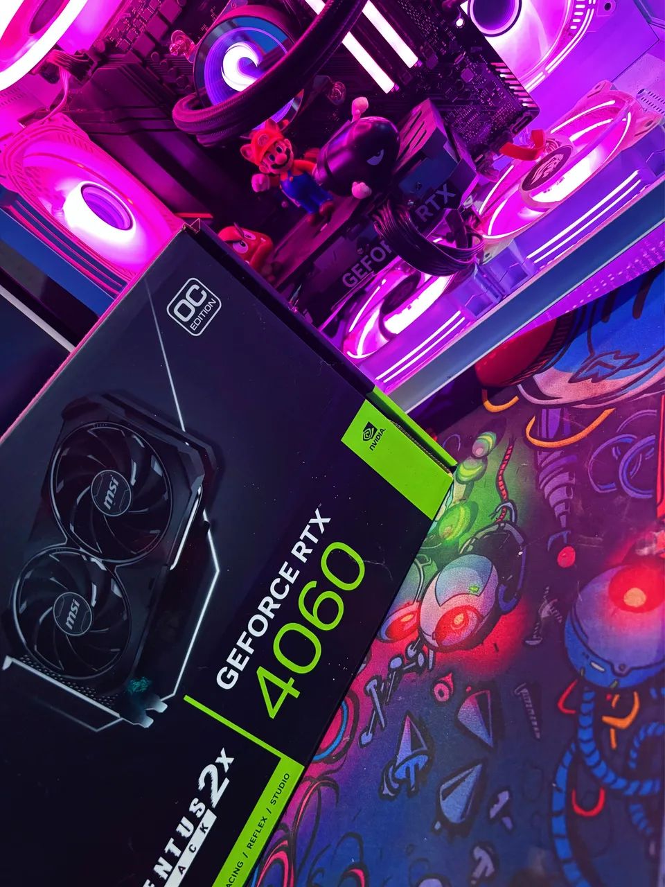 Rtx 4060 8GB ideal ral para jogos , streaming E Edição 