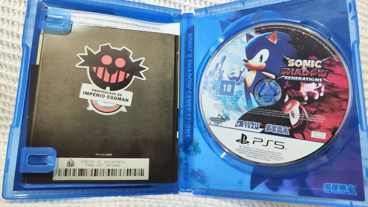 Sonic Shadow Generations EDIÇÃO LIMITADA, PS5 - Foto 3