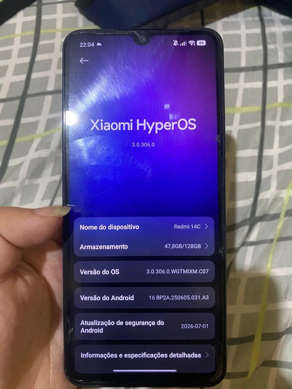 CELULAR REDMI 14C XIAOMI 128gb - Foto 3