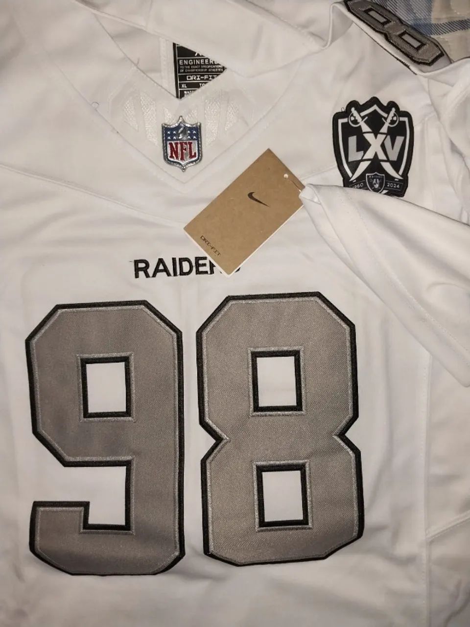 Jersey NFL Las Vegas Raiders. - Foto 3