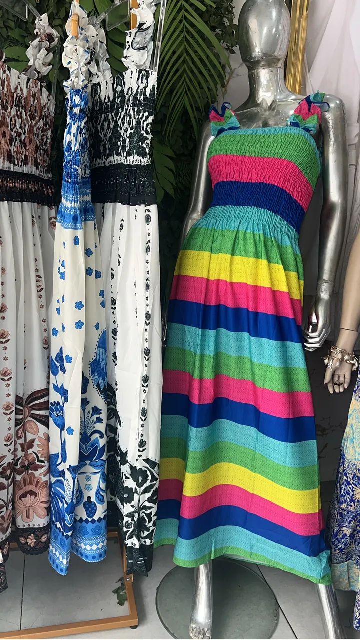 Vestido lastex plus size - Foto 3