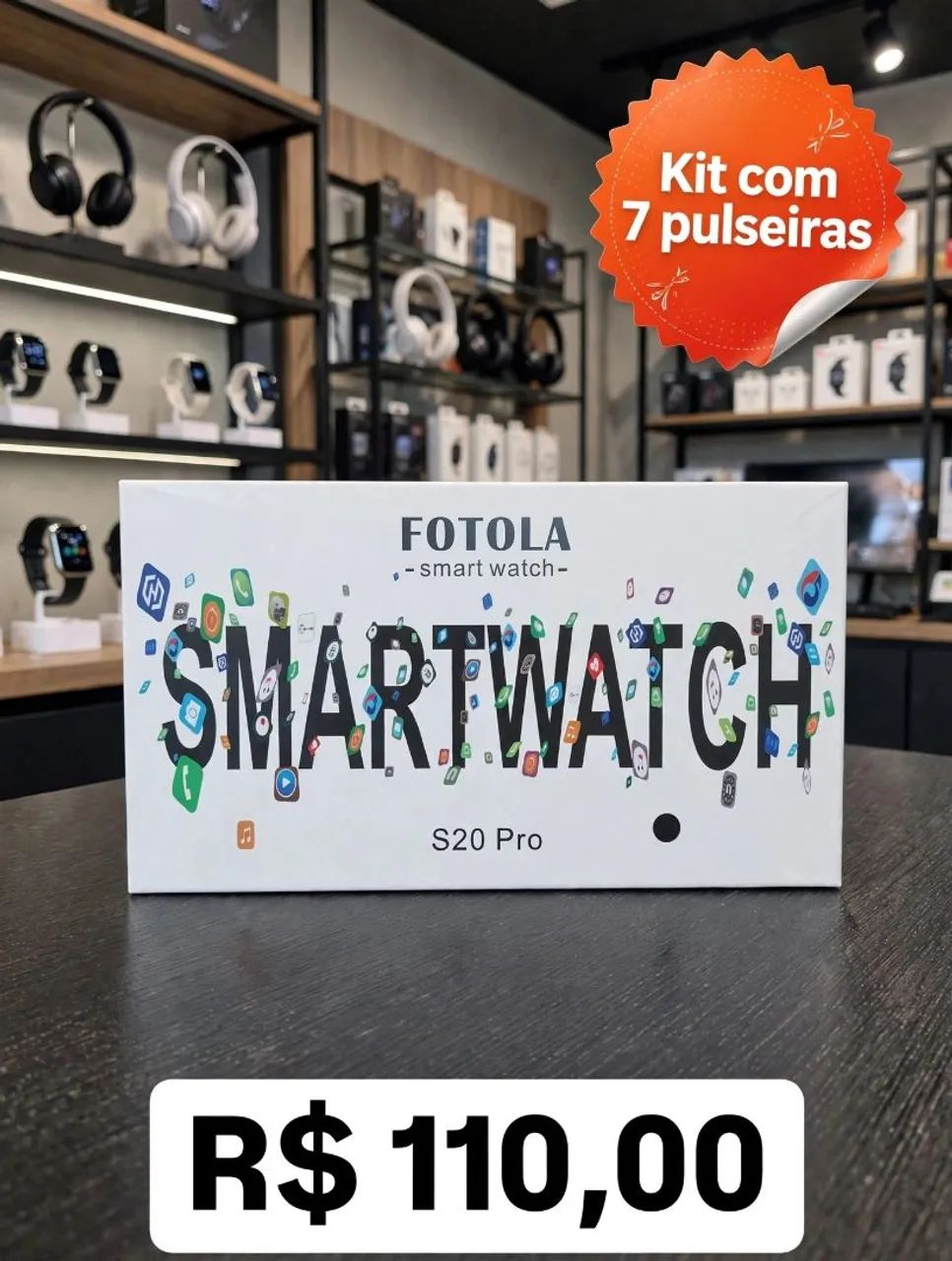 Relógio inteligente no preço  - Foto 2