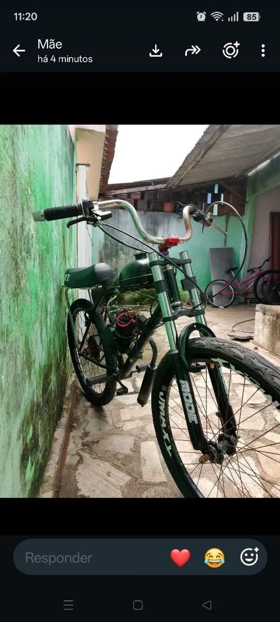Bicicleta com motor - Foto 3