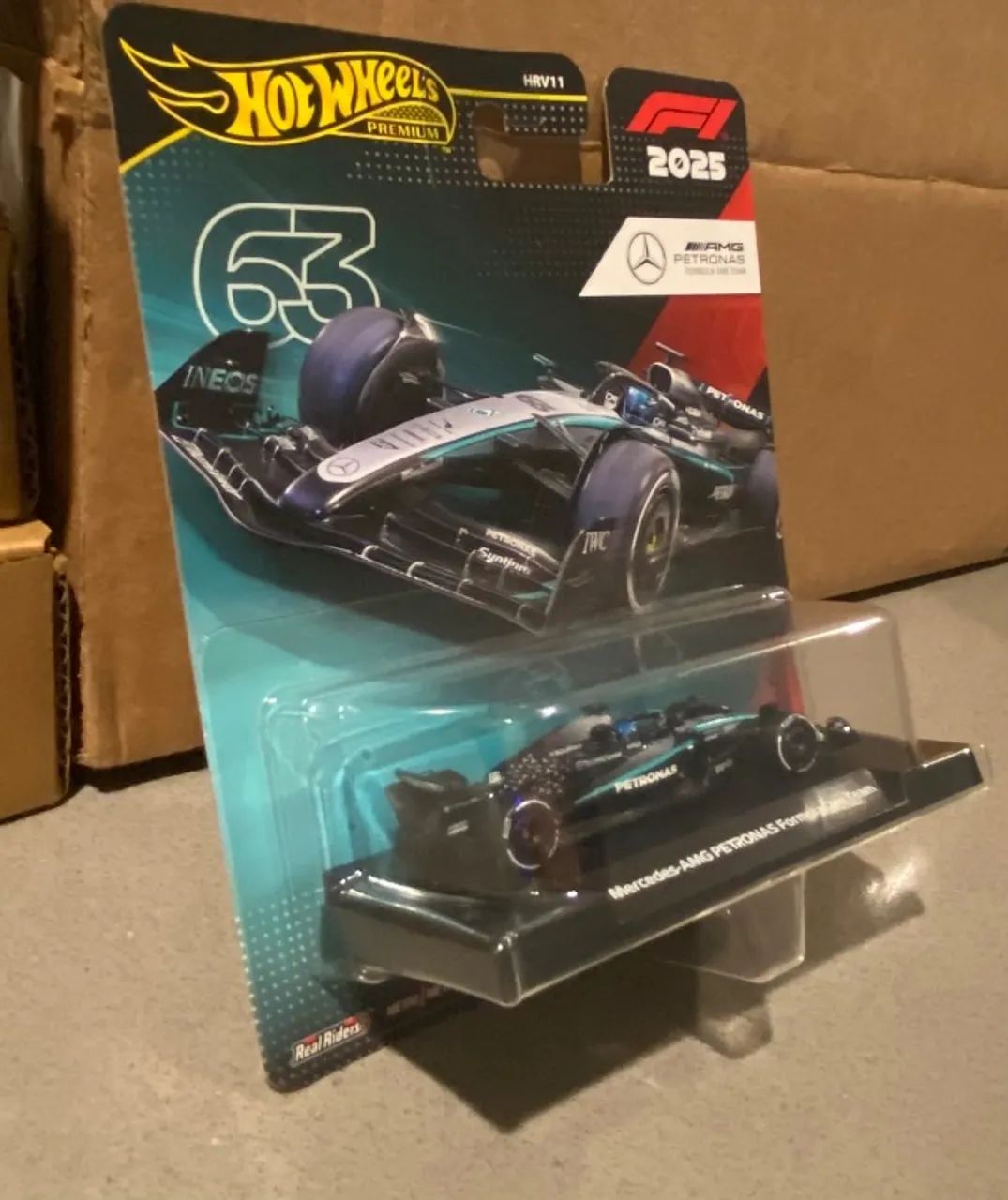 Hot Wheels Premium Mercedes AMG Petronas - Formula 1 2025 - Foto 3