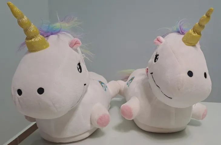 Pantufa Unicórnio 3d - Foto 3