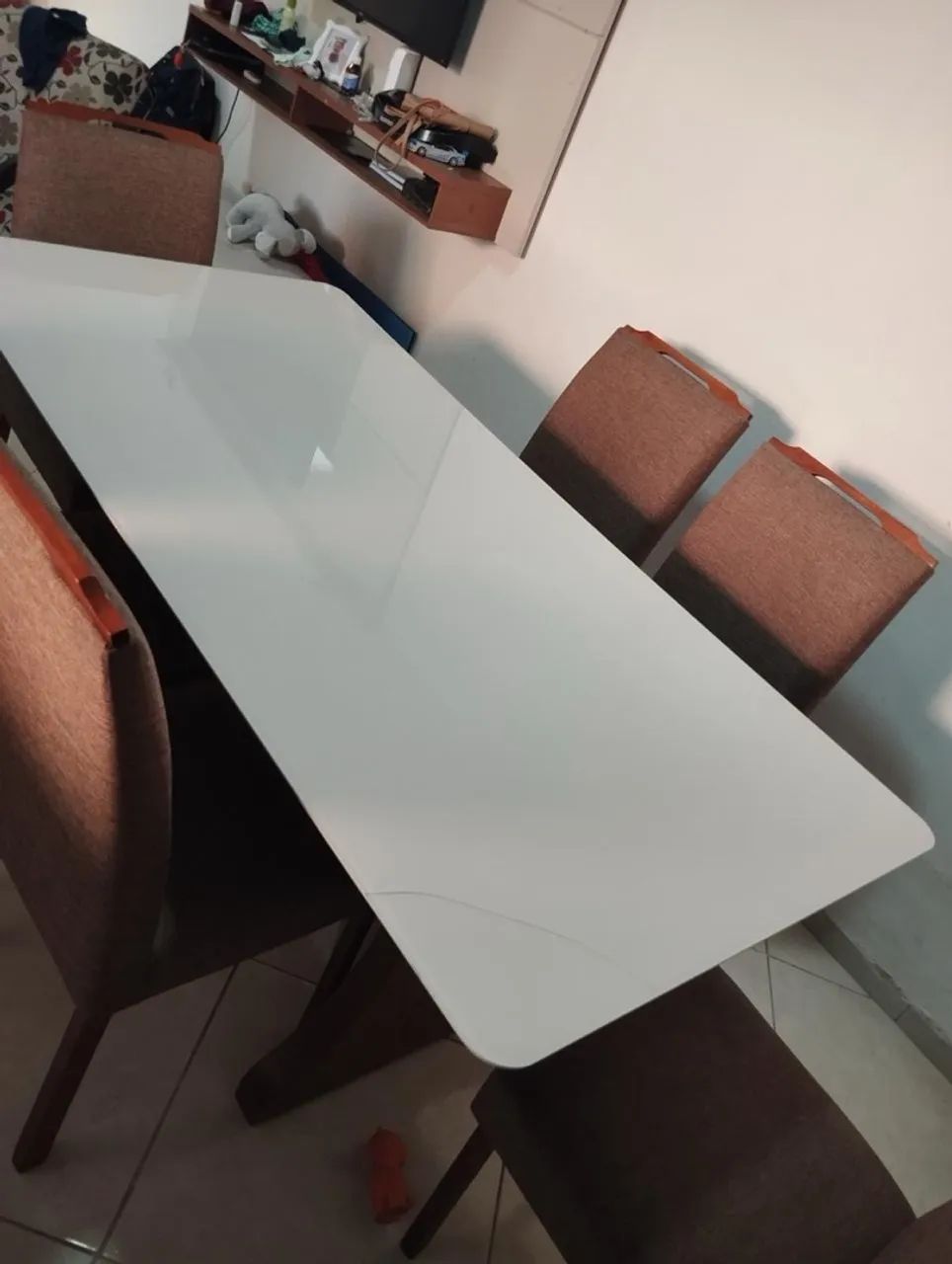 Mesa de jantar de 6 lugares