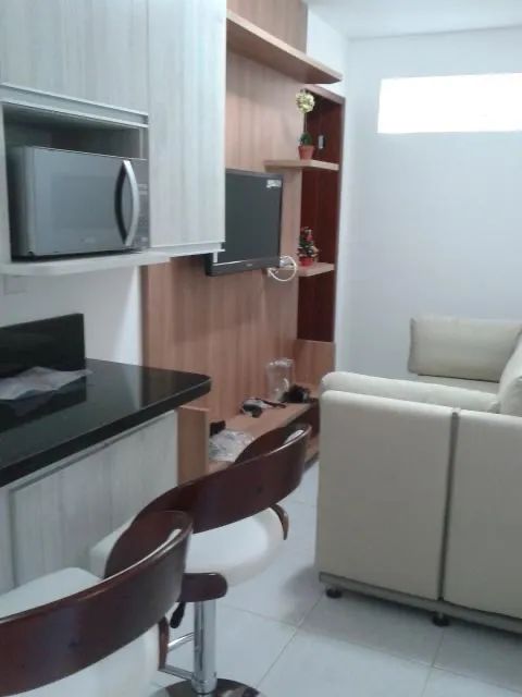 Flat mobiliado 