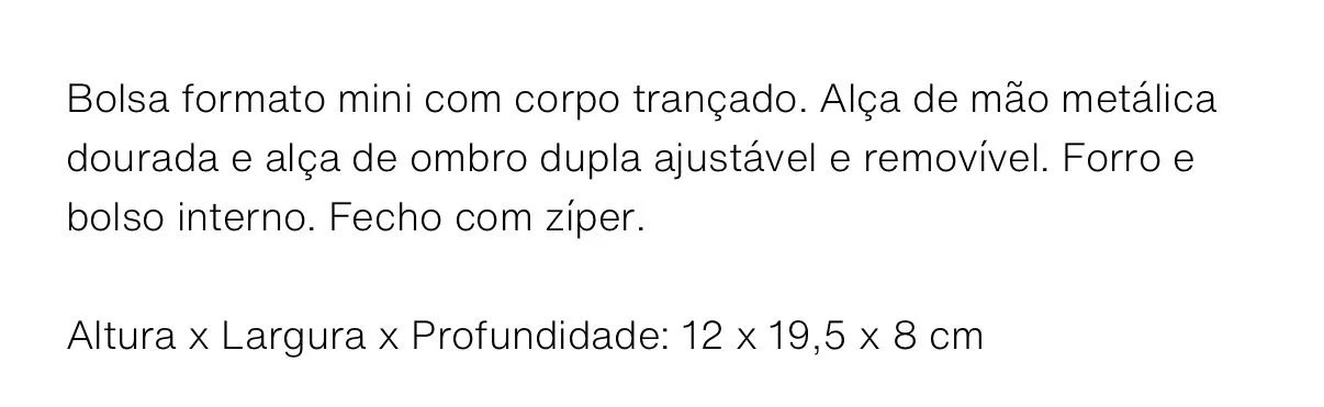Mini Bolsa Dourada Zara - Foto 4