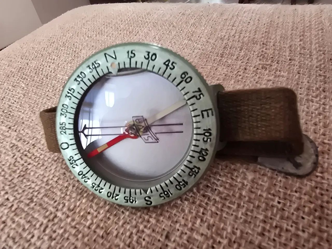 Bússola de Pulso vintage da renomada marca  Sueca Silva