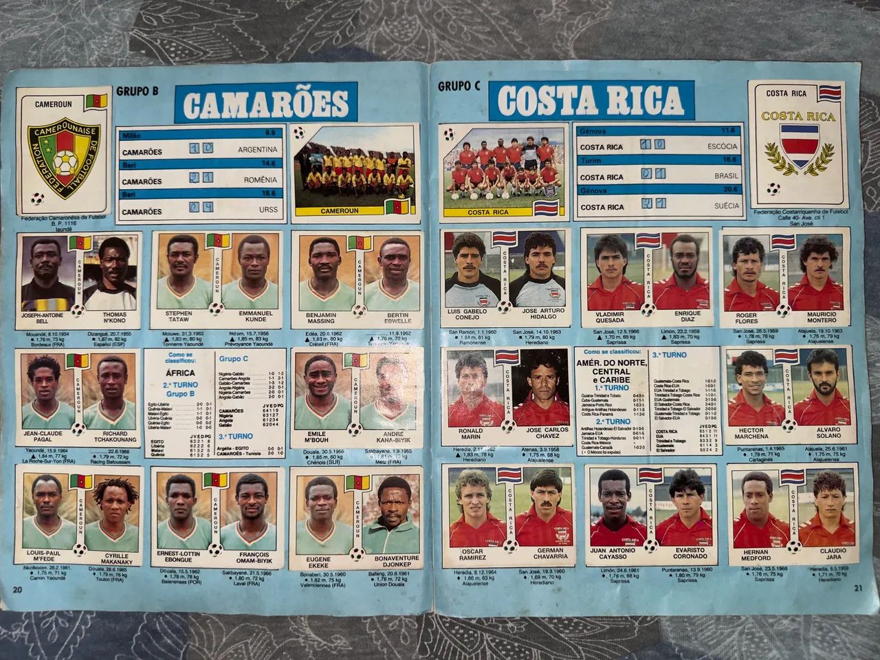 Álbum copa do mundo 1990 completo. - Foto 3