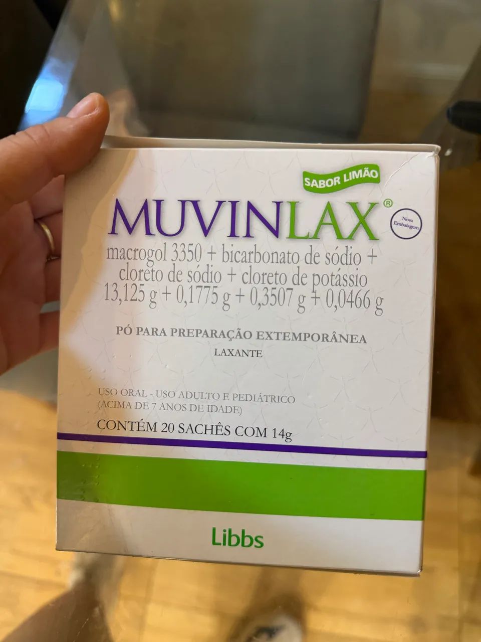 Doação muvinlax 