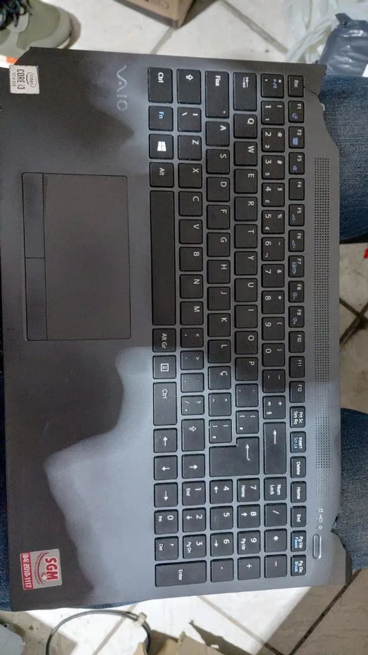 kit placa-mãe+componentes vaio fe15 vjfe52f11x i3-10°<br> - Foto 3
