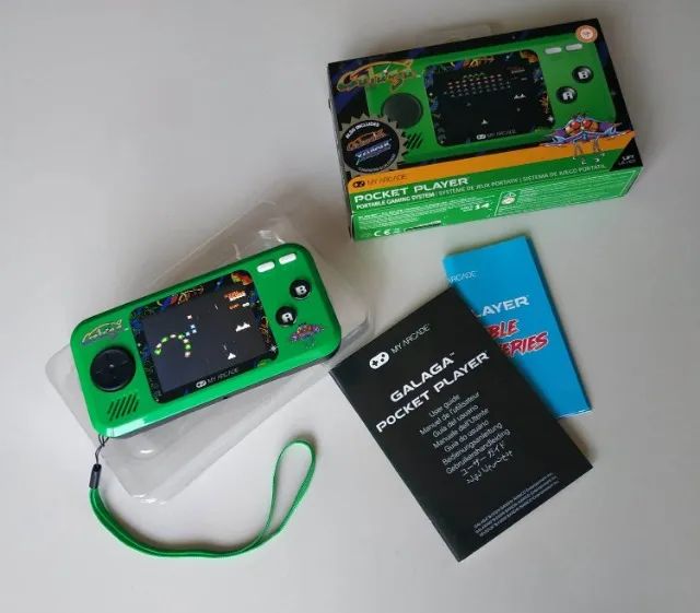 Mini Game retrô com 3 jogos: GALAGA, GALAXIAN e XEVIOUS. - Foto 5