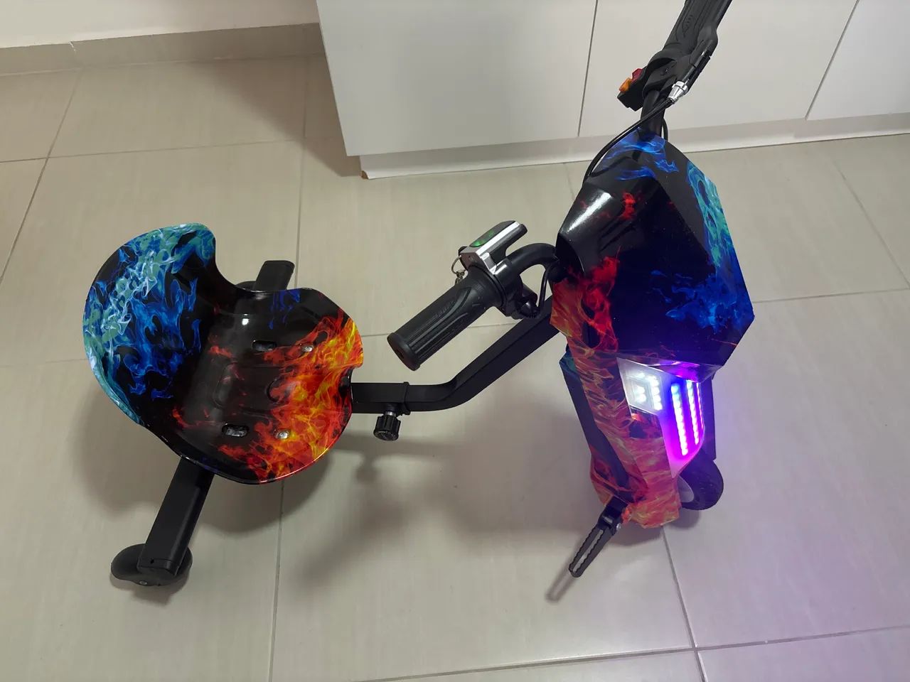 Triciclo Elétrico Drift 350w, 8 polegadas ( adulto e infantil) - Foto 2