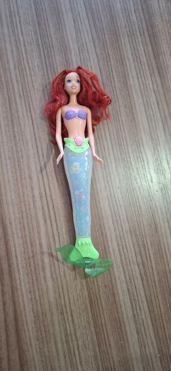 ARIEL Magic Light- Up Mermeid Mattel 2007 2008 - Foto 5