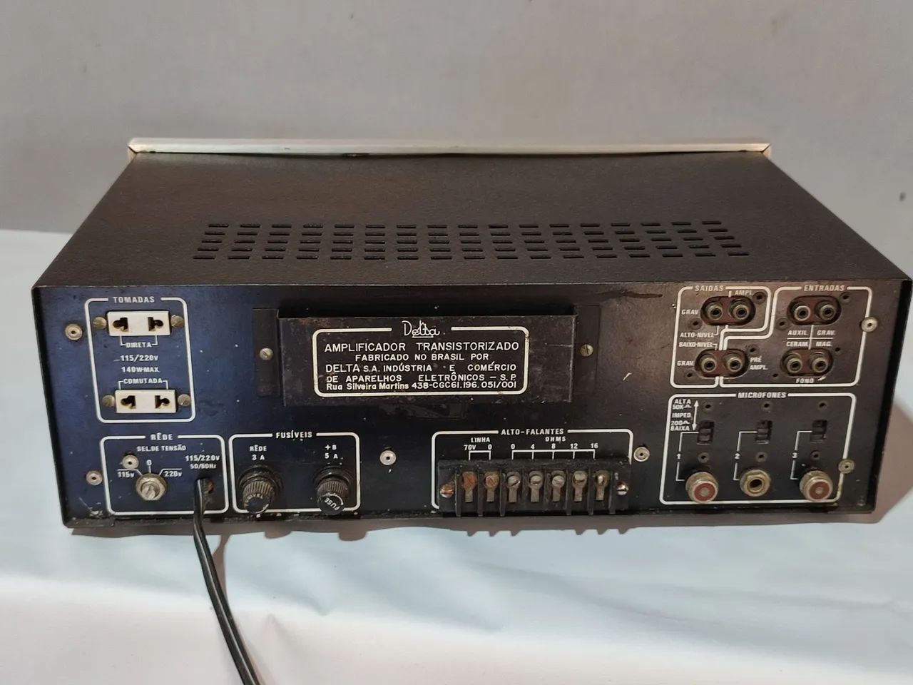 Amplificador Delta antigo - Foto 4
