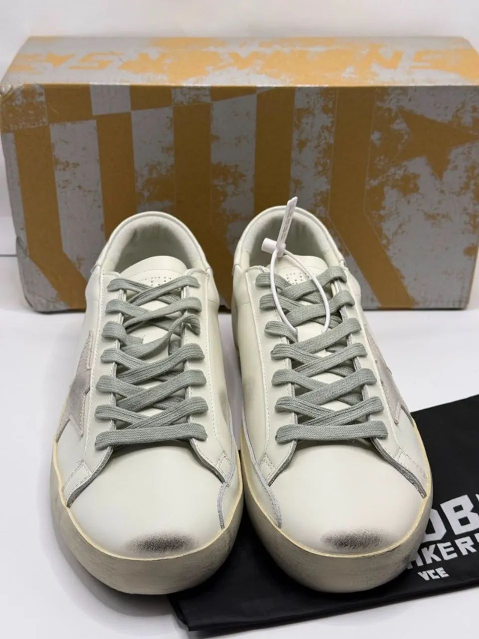 Tenis Golden Goose superstar branco tam 40 - Foto 3