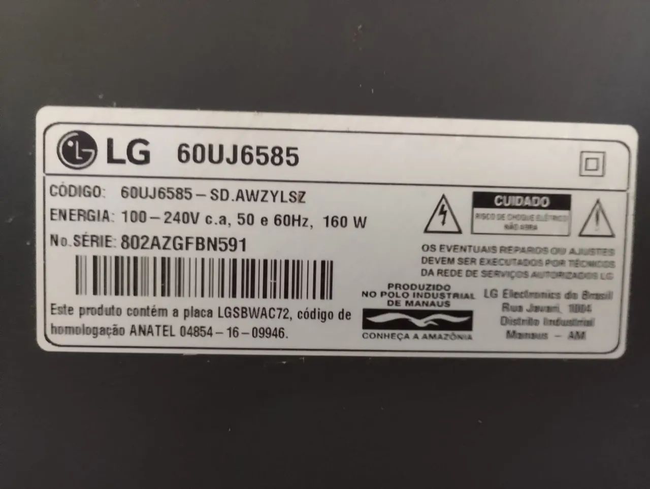 Vendo tv de 65 polegadas  - Foto 4