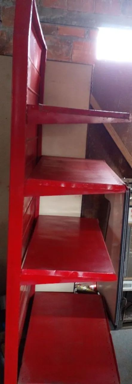 Gôndola aço reforçada  , Ótimo estado de  conservação. - Foto 3